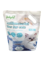 Delight Silica Antibacterial Cat Litter 4.2L