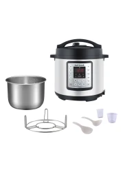 نوتريكوك سمارت بوت إيكو قدر كهربائي NC-SPEK6 - فضي 6 لتر