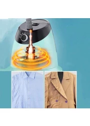 Clothes Steamer 1800W - Handheld Vertical Garment Steamer with Ironing Board Small Portable Steam Iron for Wrinkle Removal, Fast Heat-Up
