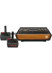 أتاري فلاش باك إصدار الذكرى الخمسين وحدة تحكم ألعاب مع 110 لعبة مدمجة - أسود