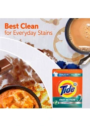Tide Anti-bacterial Fast action Laundry Detergent Powder 2.5 kg Pack of 4
