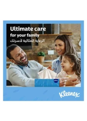 كلينكس علبة مناديل للعناية اليومية بالوجه 120 منديلا 5 علب حزمة من 2