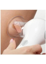 جهاز تدليك مضاد للسيلوليت بتقنية LED للنساء - جهاز تدليك للجسم بالفراغ، رؤوس قابلة للتبديل، شد وتقوية، تصميم احترافي عالي الجودة