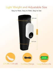 Advanced Leg and Foot Massager Stimulates Natural Calf Wellness, Relieves Muscle Stiffness, Supports Legs and Feet Discomfort Relaxing Foot and Calf Massager