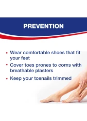 Hansaplast Corn Plaster, Eliminate Corns, Pain Relief, Transparent, 8 Strips