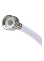 هوم برو خرطوم استحمام من البولي فينيل كلوريد 1.5 متر - أبيض