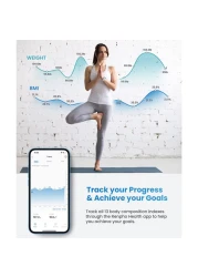 RENPHO Smart Scale for Body Weight FSA HSA Store Eligible Elis 2 Weight Scale with Pregnancy Mode, High Precision Digital Bathroom Scale Body Composition Monitor with Smart App 400 lb - Gradient