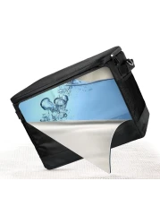 MahMir&reg; Outdoor 33L Large Cooler Bag Insulated Handbag Reusable Waterproof Oxford Ice Refrigerated Large Capacity Oxford Cloth Lightweight Fresh-keeping for Men Women Picnic BBQ Beach Lunch Black