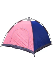 Camping Tent for 3-4 Person, Easy Instant Pop Up Tent Automatic Tent, Assorted Color
