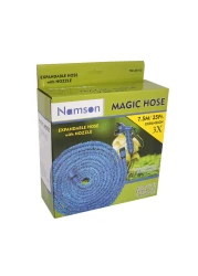Namson Expandable Hose With Nozzle Blue 7.5m