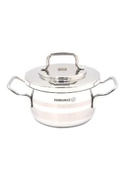 كوركماز أسترون طقم أواني الطبخ A2055 فضي 8 قطع