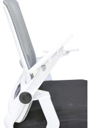 كرسي مكتب مريح من Arfan مع دعم قطني، وسادة أكثر سمكًا، دوران 360 درجة، ارتفاع قابل للتعديل، وعجلات ناعمة - كرسي مكتب متين ومريح للمنزل والمكتب