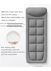 سرير تخييم محمول مع وسادة – كرسي استرخاء قابل للطي للاستخدام في الهواء الطلق والشاطئ وحمام السباحة والفناء – مثالي للتخييم والاسترخاء والسفر