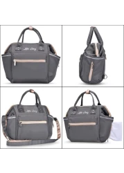 Teknum Pack and Go Foldable Car Seat w / Ace Diaper Bag - Grey