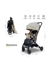 Nurtur Baby Stroller T208-NR3 Beige