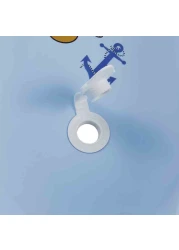 كيبر حوض استحمام للطفل بطبعة ميكي مع فتحة تصريف K1954-614 - أزرق فاتح- 84 سم