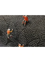 2 PCS Set Large Kitchen Mats With Thick Non Slip Bottom For Kitchen Floor With Beautiful Design (50×80CM And 50×160CM)