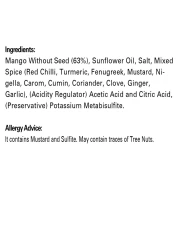 Shan Mango Pickle (Achar), 1kg