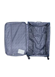VIPTOUR Set of 4 Light Weight Polyester Jacqard Trolley Luggage With Number Lock 20/24/28/32 Inches