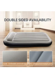 Camping Family Air Mattress with Position Booster &ndash; Comfortable Inflatable Mattress for Outdoor Camping, Home, and Travel &ndash; Durable, Portable, and Easy to Inflate