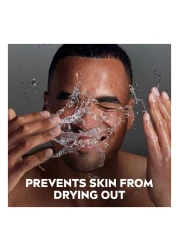 NIVEA MEN Deep Smooth Shave Shaving Foam With Anti-Bacterial Black Carbon 200ml