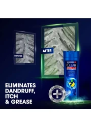 Clear Shampoo For Men Anti Dandruff Shampoo Shower Fresh 400ml