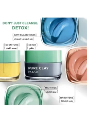 L'Oreal Paris Detoxify Pure Clay Mask With Charcoal Grey 50ml