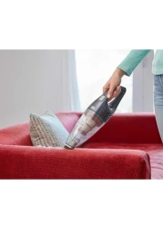 مكنسة كهربائية لاسلكية 2 في 1 14.4 فولت 28.8 واط من بلاك أند ديكر ، مكنسة يدوية مع قاعدة شحن ، اسود - SVA420B -B5