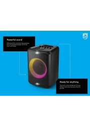 Philips TAX3206 Bluetooth Party Speaker Black