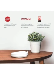 TP-Link Deco Mesh WiFi System(Deco M5) -Up To 5, 500 Sq. Ft. Whole Home Coverage And 100+ Devices, WiFi Router/Extender Replacement, Anitivirus, 3-Pack