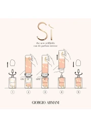Giorgio Armani Si for Women Refill Bottle - Eau de Parfum Intense