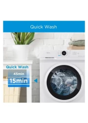 Midea Front Loading Washer 7kg MF100W70BW-GCC White