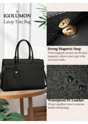 NEWHEY Women s Large Capacity Tote Bag For Autumn Winter Business Casual Woman Bag Pefect For Office Business And Work Tote Bags For Ladies Work Bag Women Ideal For Everyday Elegance Special Occasions