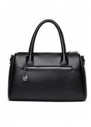 حقيبة يد من الجلد الطبيعي اللين للسيدات، حقيبة كتف قديمة فاخرة، حقيبة يد سعة كبيرة للسيدات، حقيبة واضحة الجما