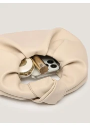 Waterproof Lightweight Business Casual Light Luxury Minimalist Ruched Bag Stylish Fashionable For Teen Girls Women College Students Rookies White Collar Workers Perfect For Office College Work Busines