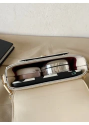 حقيبة سروج مصغرة بحردقة ، حقيبة عمل كاجوال أنيقة للنساء ، مثالية للمكتب والأعمال والعمل