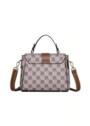 حقيبة كتف كاجوال متنوعة للنساء، حقيبة يد فاخرة بطراز راقي للسيدات متوسطات العمر