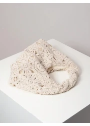 Hollow Floral Woven Bag Bohemian Beach Tote Ruched Handbag Holiday Casual Straw Wallet Pattern Random Beach Purse Perfect For Summer Vacation Daily Use Travel Must Haves