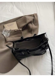 حقيبة رسول موضة جديدة، حقيبة يد شهيرة وجذابة من جلد البولي يوريثان ذات طراز رجعي، مناسبة للتنقل واليومي، حقيب