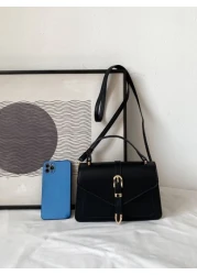 حقيبة مربعة الشكل خفيفة الوزن ومزودة بإبزيم كاجوال للعمل، هدية عيد الأم للأم للفتيات المراهقات والنساء وطلاب