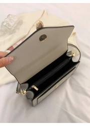 حقيبة مربعة مبسط زر ضغط