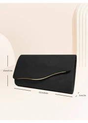 SIIZA Glitter Shiny Luxury Glamorous Elegant Exquisite Large Women Clutch Purse Evening Bag Prom Handbag With Detachable Chain For Wedding Elegant For Girls Women College Students Rookies White Collar