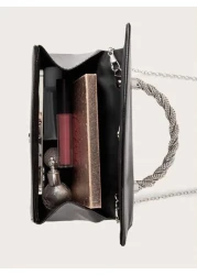 Glitter Clutch Bag For Evening Party Ball With Noble Fashionable Women s Handbag Perfect For Party Wedding Prom Dinner Banquet Matching With Wedding Dress Formal Dresses Prom Dress Birthday Dress Perf