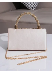Evening Rhinestone Embellished Decorative Clutch Handbag European And American Style Women s Party Bag Fashionable Evening Bag Glamorous Rhinestone Bag