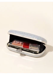 Captivating Glittering Sequin Luxury Evening Clutch Simple Glittering Clutch Shiny Square Bag For Perfect Parties Weddings Balls Dinners Banquets For Women Brides And Girls