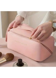 حقيبة سفر متعددة الوظائف لحفظ مستحضرات التجميل والعناية بالبشرة، حقيبة تنظيم المستحضرات لأدوات المكياج والم