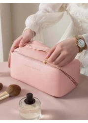 حقيبة مكياج، منظم مكياج، حقيبة تخزين محمولة للسفر، حقيبة أدوات تجميل مقاومة للماء، حقيبة معلقة متعددة الوظائ