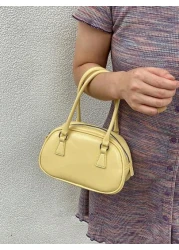 2025 Spring Summer New Cute Mini Handbag Crossbody Bag Shoulder Bag Bowling Bag Crossbody Bag Small Square Bag Business Women s Leisure Fashion Daily Commuter Bag Suitable For Work Shopping Dating Tra