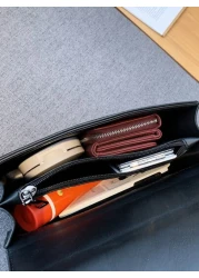 Small Snakeskin Embossed Chain Strap Elegant Crossbody Square Bag Retro Snake Skin Pattern Bag Classic Flap Chain Shoulder Bag