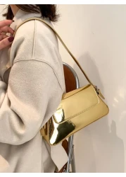 Metallic Flap Bag